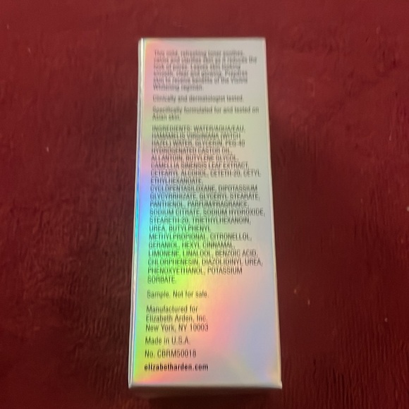 Elizabeth Arden NIB Visible Whitening Pore Minimizing Toner 50ml - Picture 2 of 2